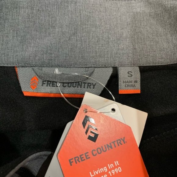 Free Country Piece Dye Super Soft Shell Front Zip - Picture 4 of 8